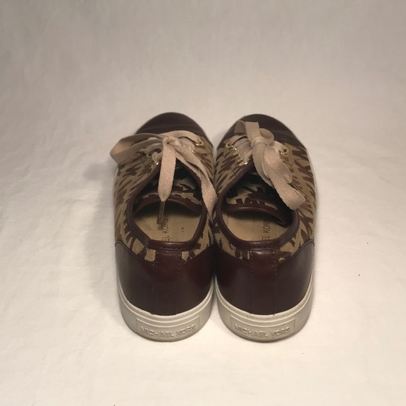 Michael Kors Logo Jacquard Sneakers Women 6.5 M - Picture 2 of 8